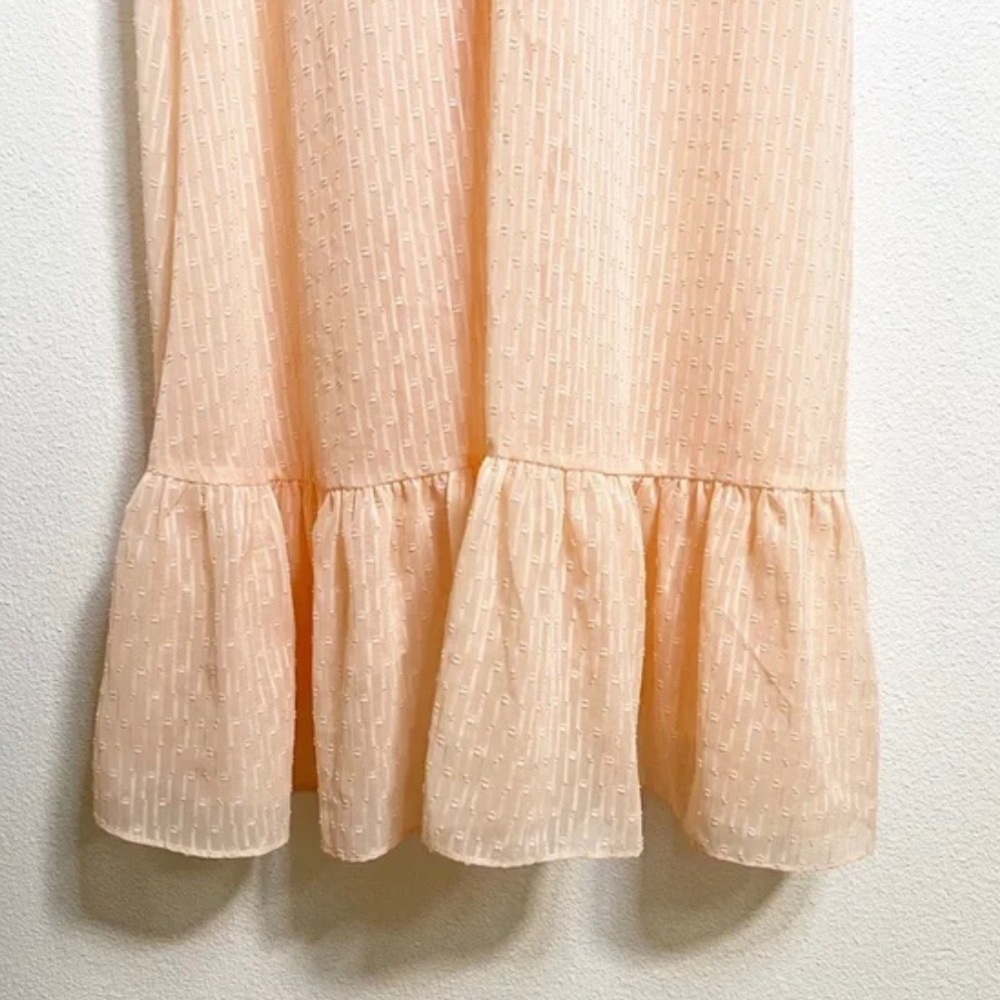 Bebe Faux Wrap Ruffled Front Dress SIZE 4 - Picture 6 of 13